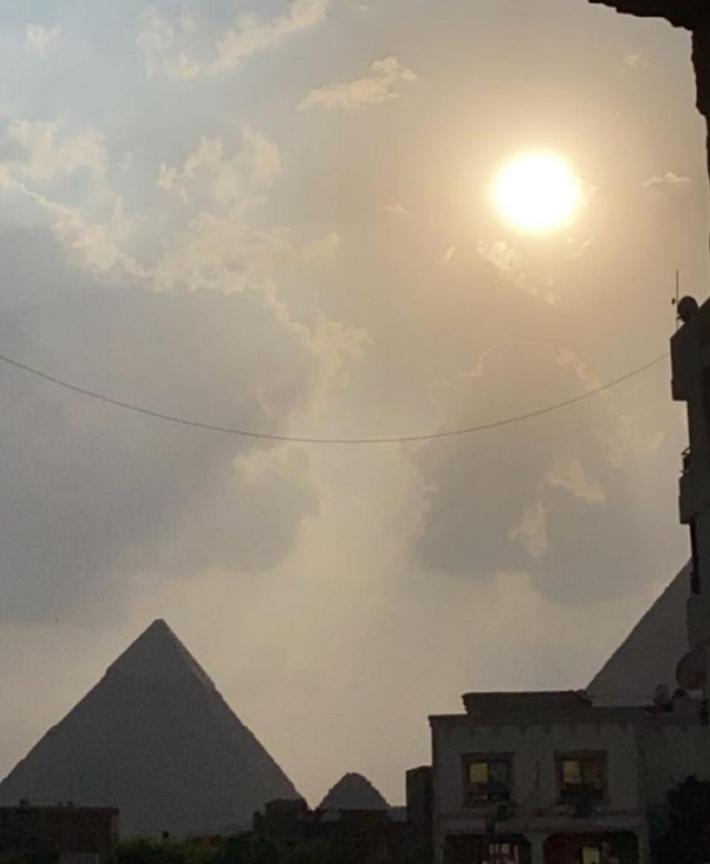 Asma Pyramids View Hotel Kafrat al Jabal Exterior foto